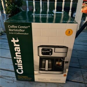 Cuisinart Coffee Center BaristaBar 4-in-1 in Black and Silver